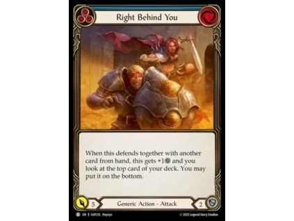 Right Behind You (Blue) (Regular)