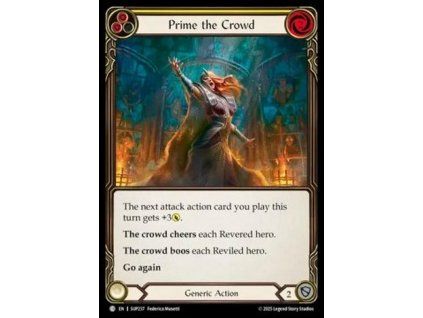 Prime the Crowd (Yellow) (Regular)