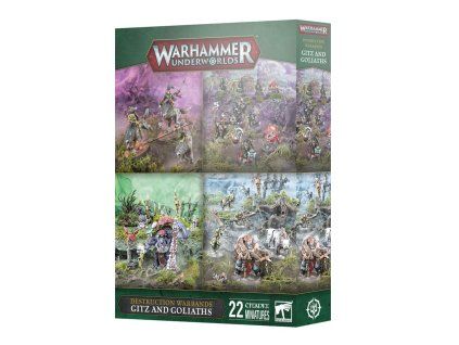 Warhammer Underworlds — Destruction Warbands: Gitz and Goliaths