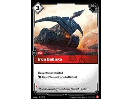 Iron Ballista