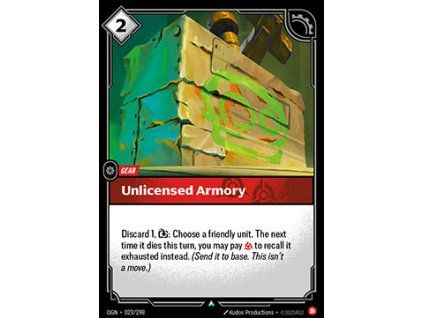 Unlicensed Armory