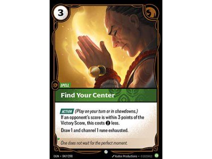 Find Your Center