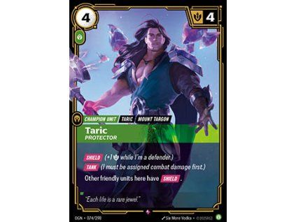 Taric, Protector
