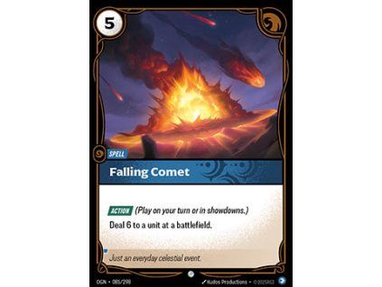 Falling Comet
