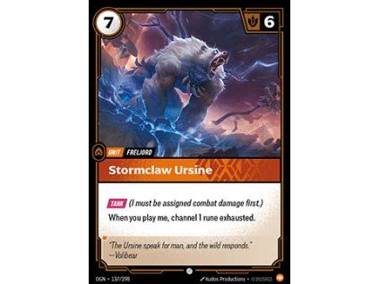 Stormclaw Ursine
