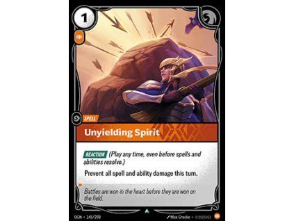 Unyielding Spirit