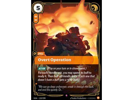 Overt Operation