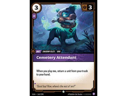 Cemetery Attendant