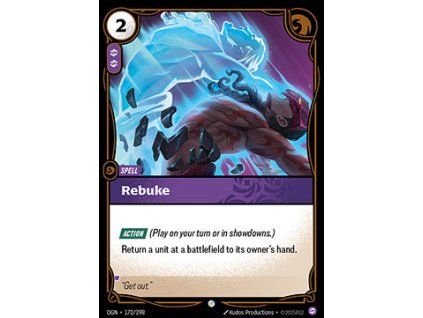 Rebuke