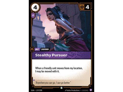 Stealthy Pursuer
