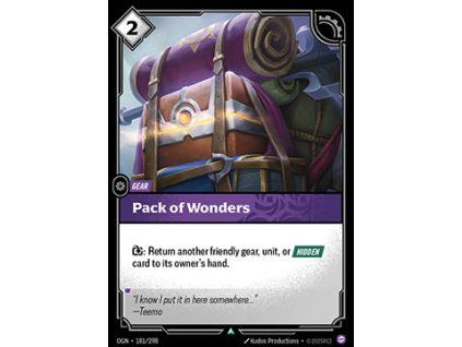 Pack of Wonders