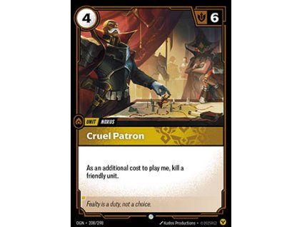 Cruel Patron