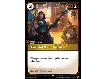 Faithful Manufactor