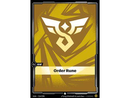 Order Rune (V.1 - Common)