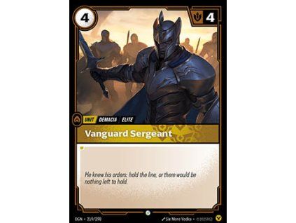 Vanguard Sergeant