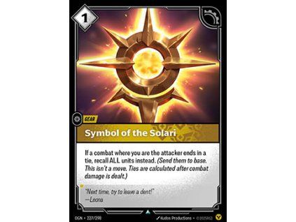 Symbol of the Solari