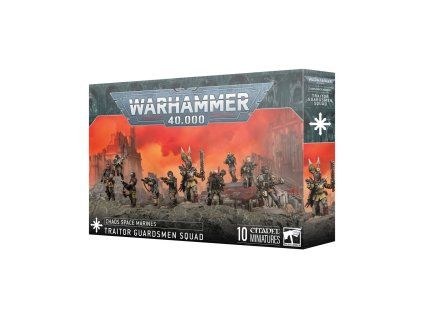 Warhammer 40,000 — Chaos Space Marines Traitor Guardsmen Squad