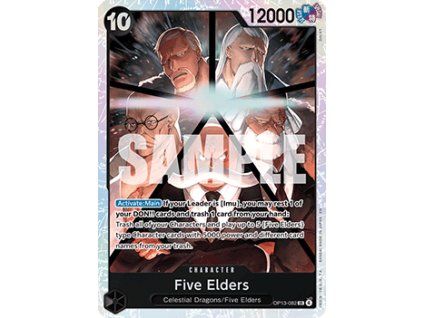 Five Elders (OP13-082) (V.1)