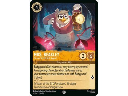 Mrs. Beakley - Former S.H.U.S.H. Agent
