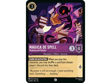 Magica De Spell - Shadowy and Sinister