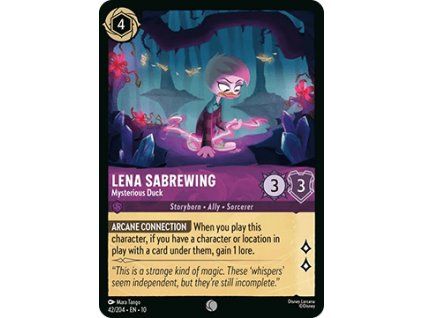 Lena Sabrewing - Mysterious Duck