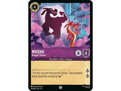Mushu - Braggin' Dragon
