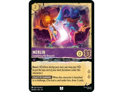 Merlin - Completing His Research (V.1)