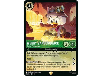 Webby Vanderquack - Junior Prospector (V.1)