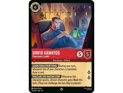David Xanatos - Charismatic Leader