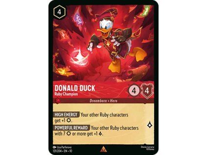 Donald Duck - Ruby Champion