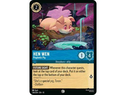 Hen Wen - Prophetic Pig