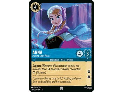 Anna - Making Snow Plans