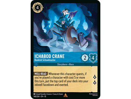 Ichabod Crane - Bookish Schoolmaster
