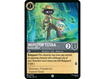 Inspector Tezuka - Resolute Officer
