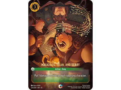 Malicious, Mean, and Scary (V.2)