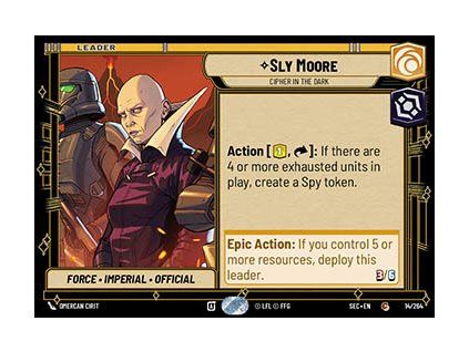 Sly Moore, Cipher in the Dark