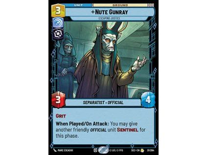 Nute Gunray, Escaping Justice (V.1)