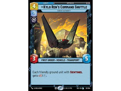 Kylo Ren's Command Shuttle, Icon of Authority (V.1)