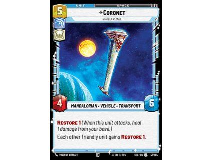 Coronet, Stately Vessel (V.1)