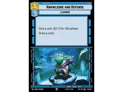 Knowledge and Defense (V.1)