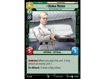 Dedra Meero, With Verifiable Data (V.1)