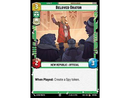 Beloved Orator (V.1)