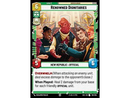 Renowned Dignitaries (V.1)
