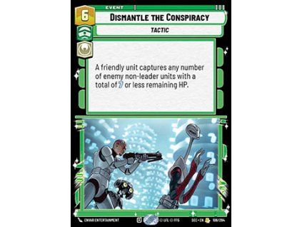 Dismantle the Conspiracy (V.1)
