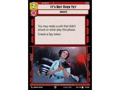 It's Not Over Yet (V.1)