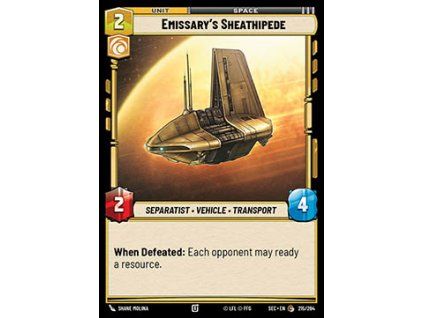 Emissary's Sheathipede (V.1)