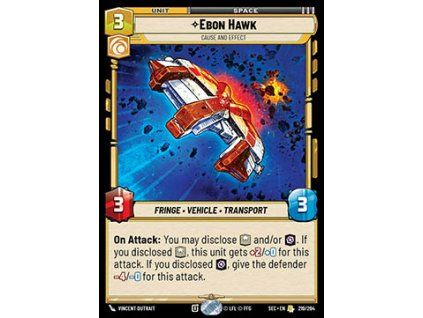 Ebon Hawk, Cause and Effect (V.1)