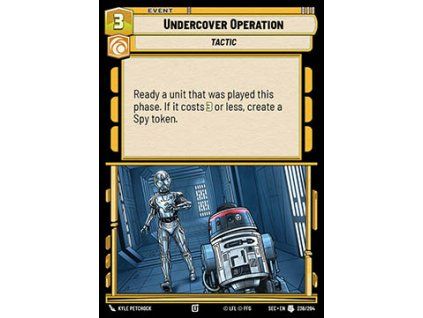 Undercover Operation (V.1)