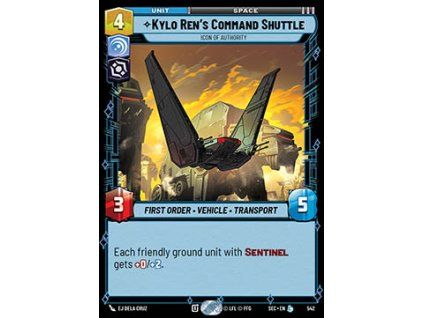 Kylo Ren's Command Shuttle, Icon of Authority (V.2)