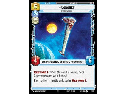 Coronet, Stately Vessel (V.2)